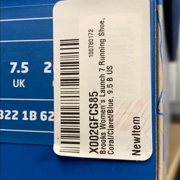 BROOKS LAUNCH 7 LADIES 9.5 SNEAKER - Picture 9 of 9